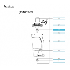 Нож для комбайна Moulinex (Мулинекс) MS-5522508