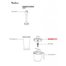 Редуктор для блендера Moulinex (Мулинекс) MS-650801