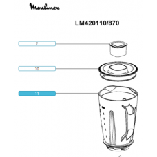 Чаша для блендера Moulinex (Мулинекс)  - MS-651386
