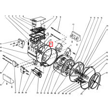 Болт крепления шкива для стиральной машины Indesit/Ariston - 037663
