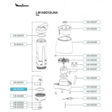 Прокладка для блендера Moulinex/Tefal (Тефаль) MS-650282
