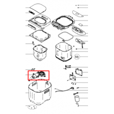 Мотор для хлебопечки Moulinex (Мулинекс) SS-986629