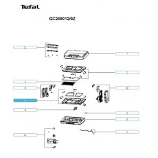 Тэн для гриля Tefal (Тефаль) нижний TS-01034590