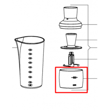 Чаша для блендера Moulinex (Мулинекс)  - MS-0695593